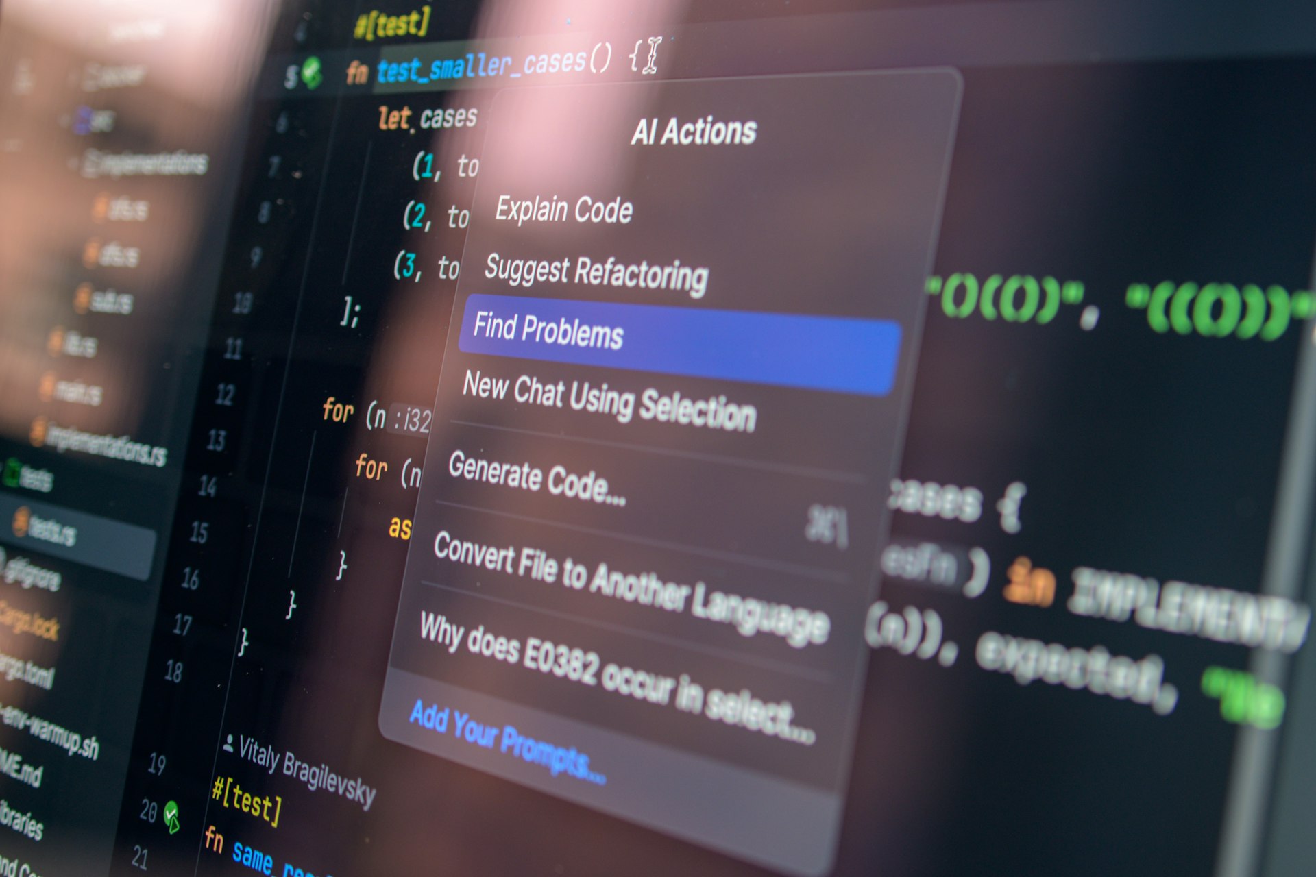 Disallow rules highlighted in a code editor