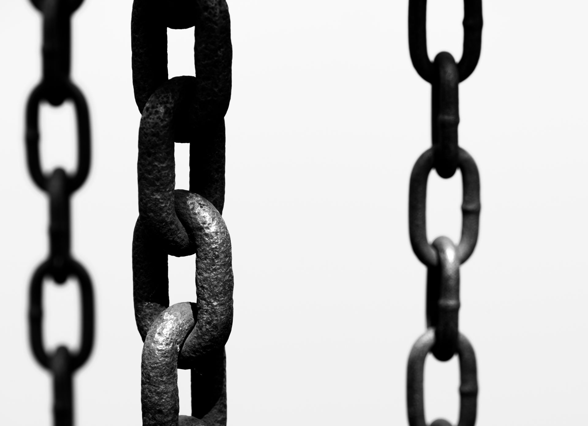 A broken chain