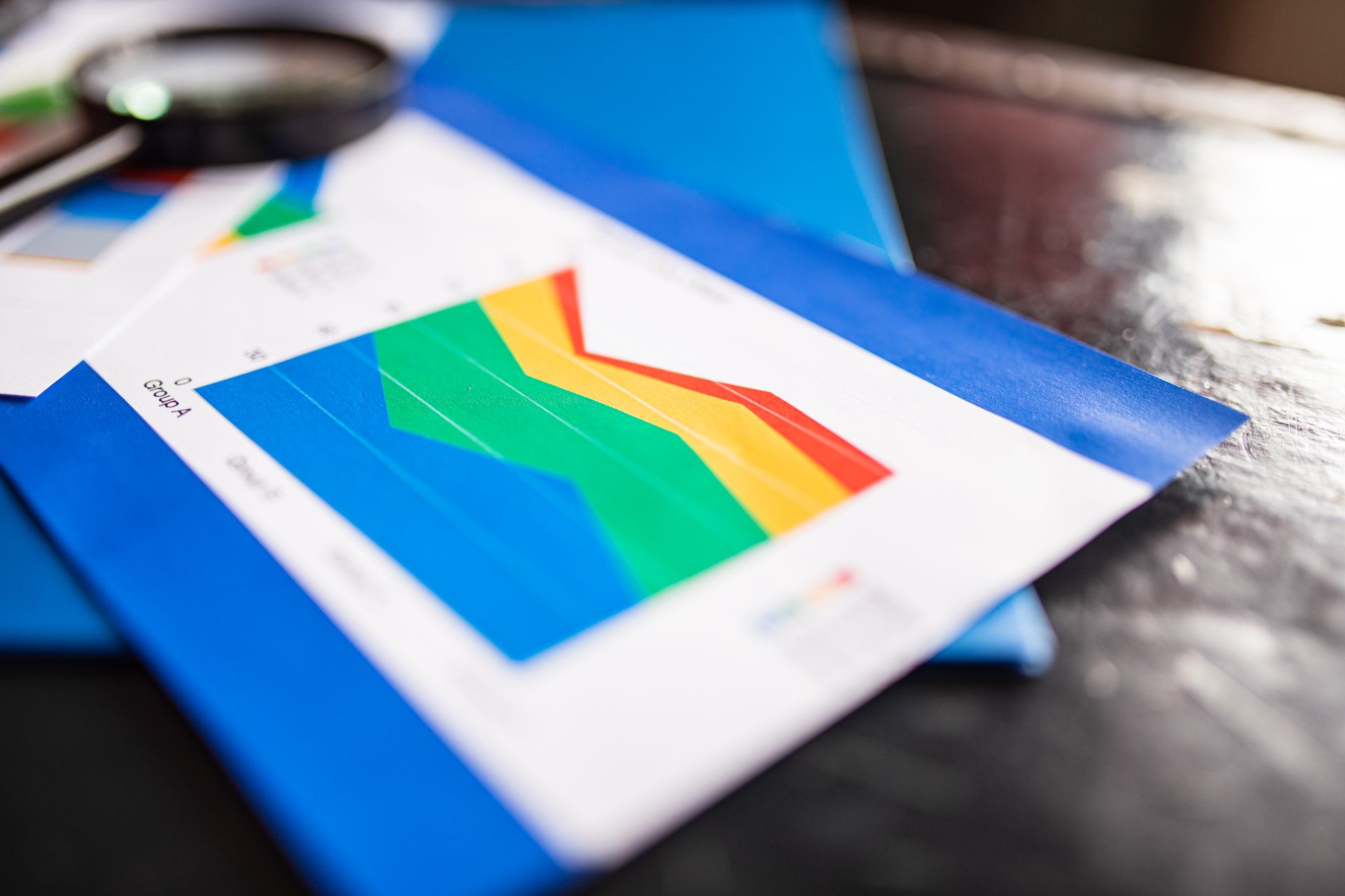 A queries report with clicks and impressions