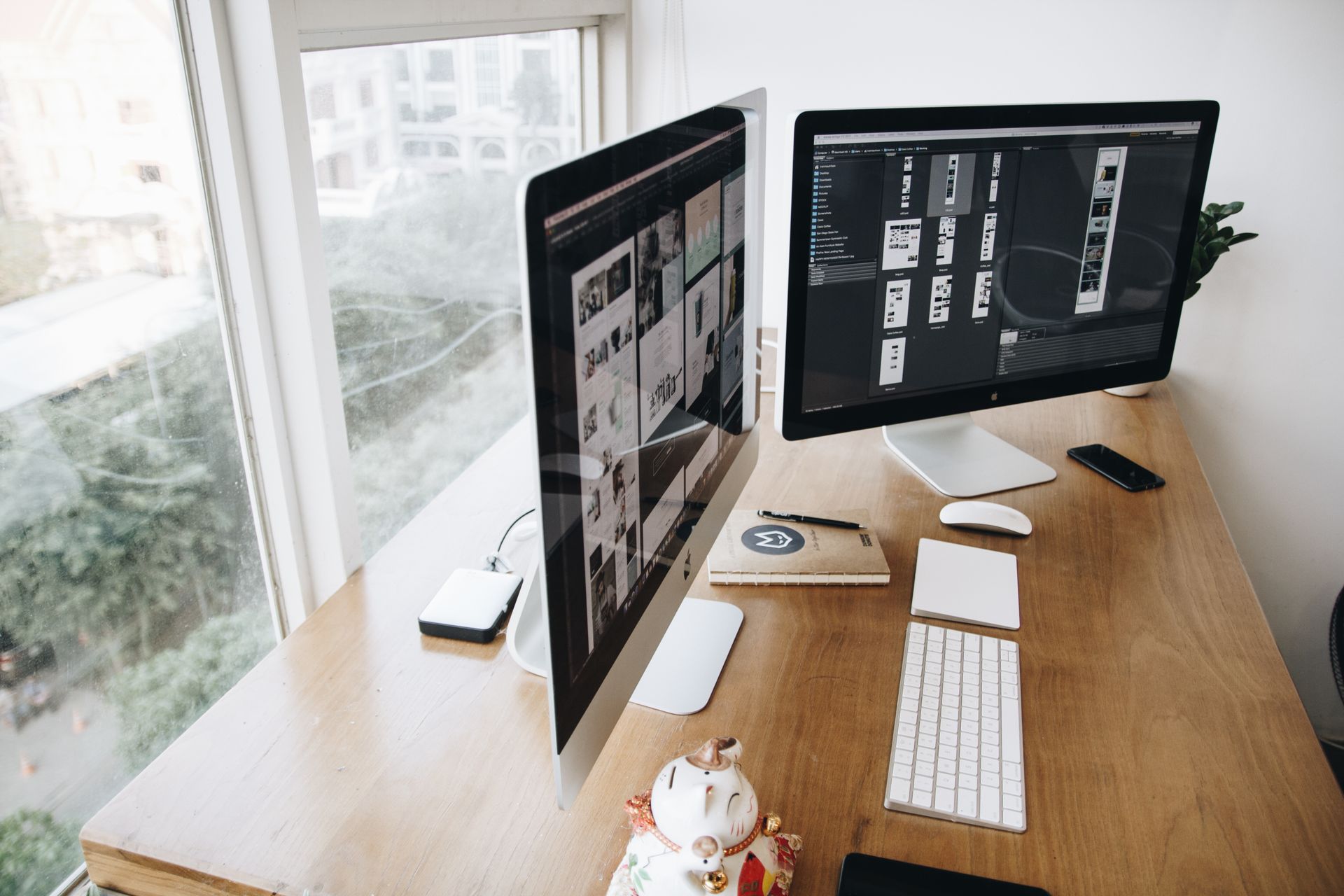 A product page on a screen