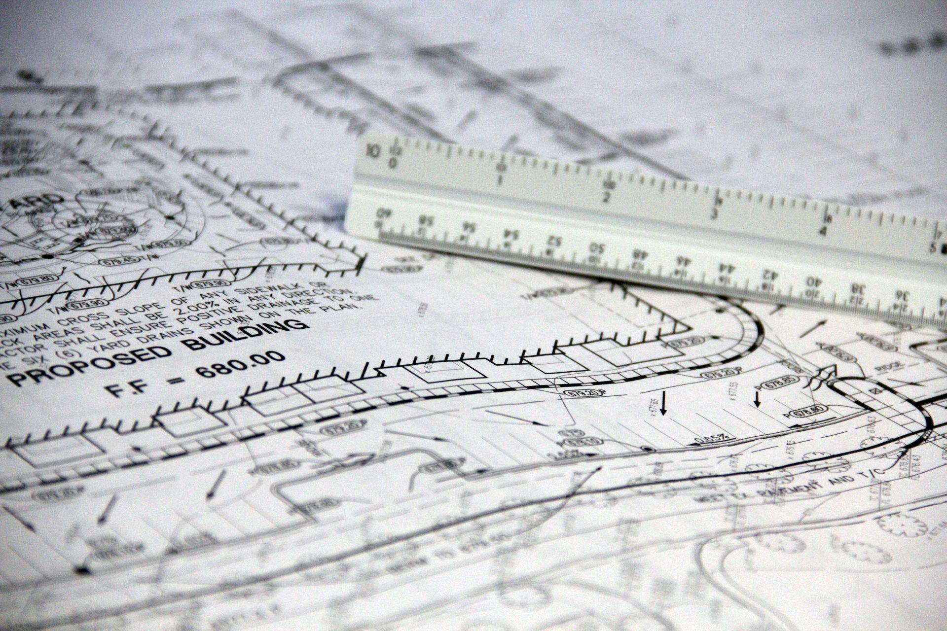 A site architecture sketch on paper