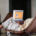 A new website launch checklist on a laptop