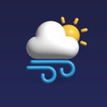 A forecast on a tablet
