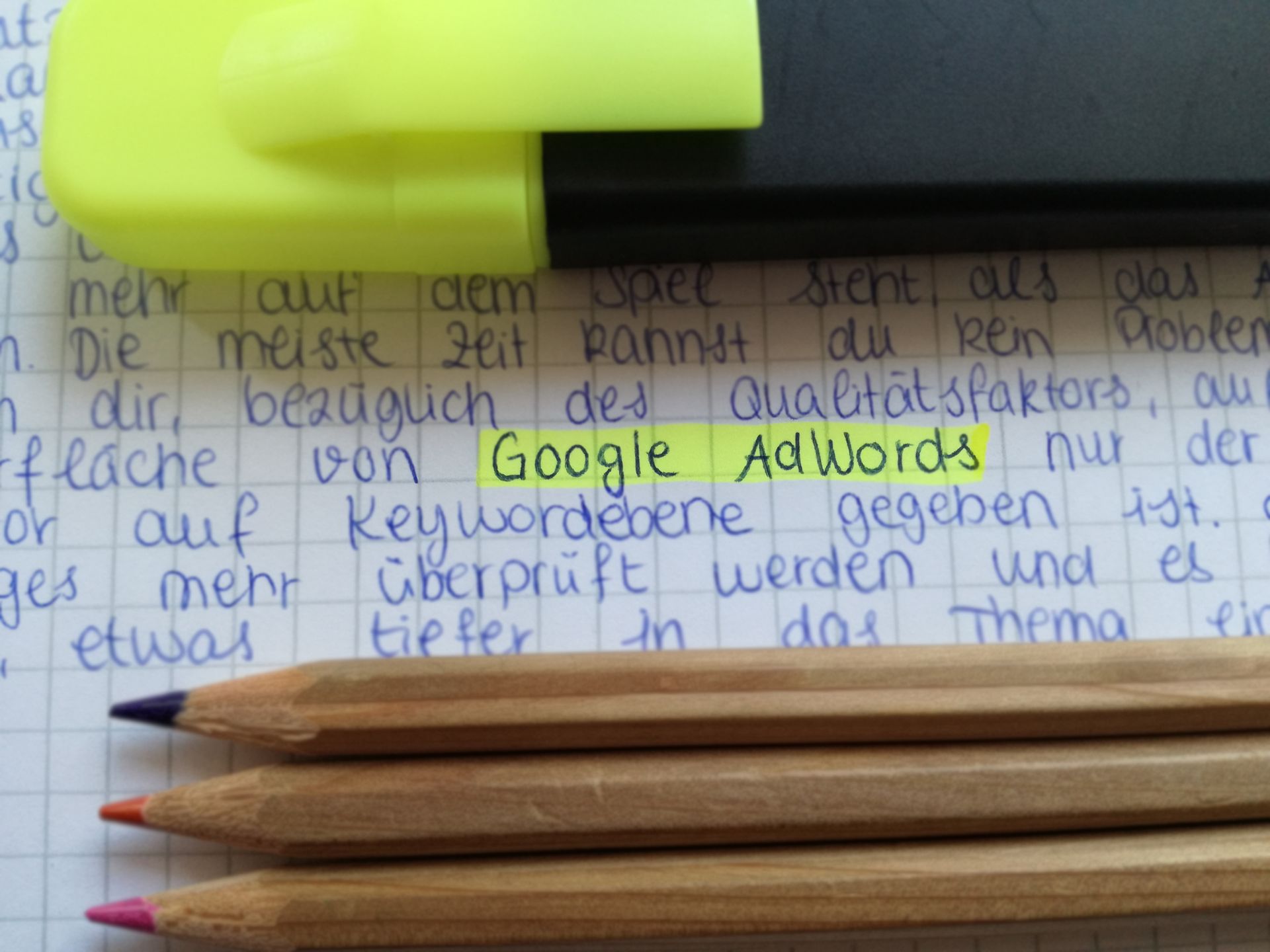 A rewritten search title compared with the original