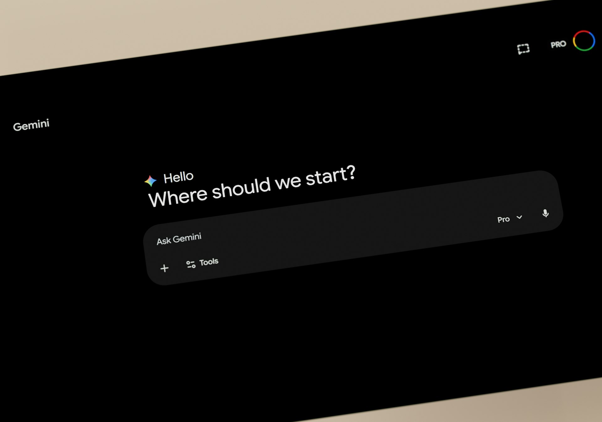 A breadcrumb trail in a search result