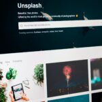 A search results page with rich results on a monitor