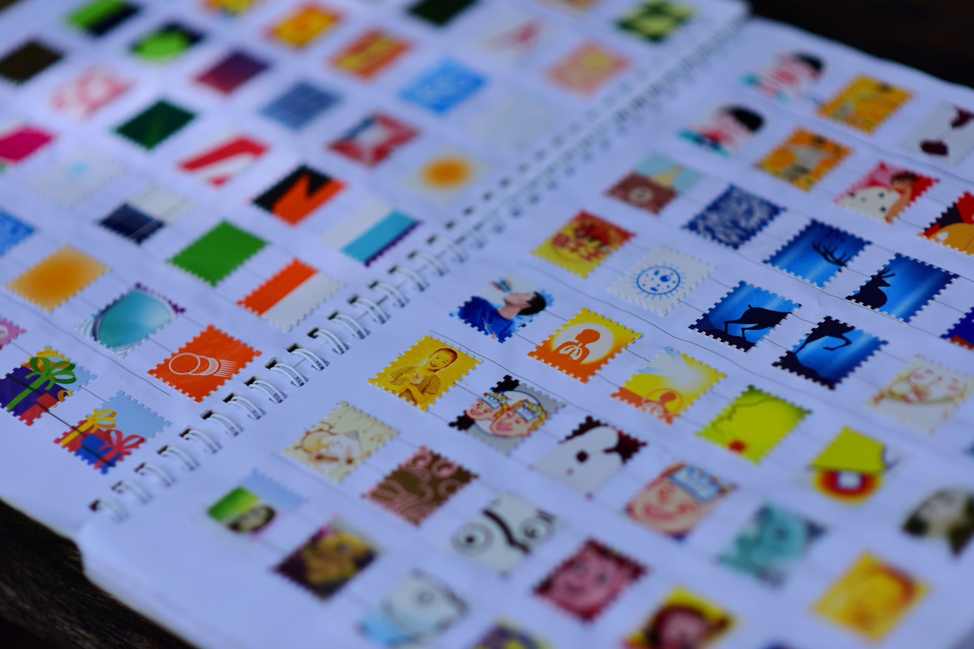 A grid of products in a collection