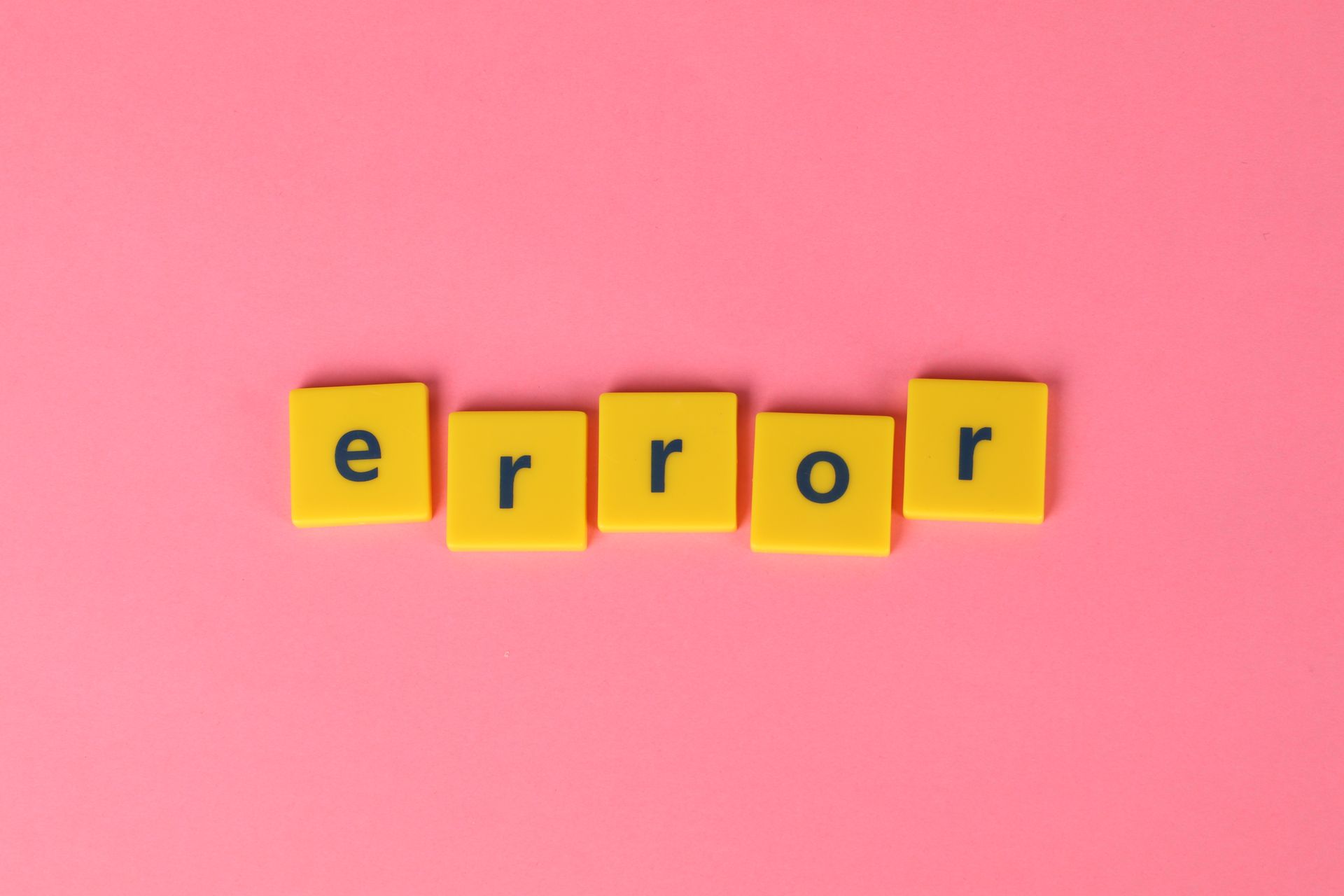 A 404 error page