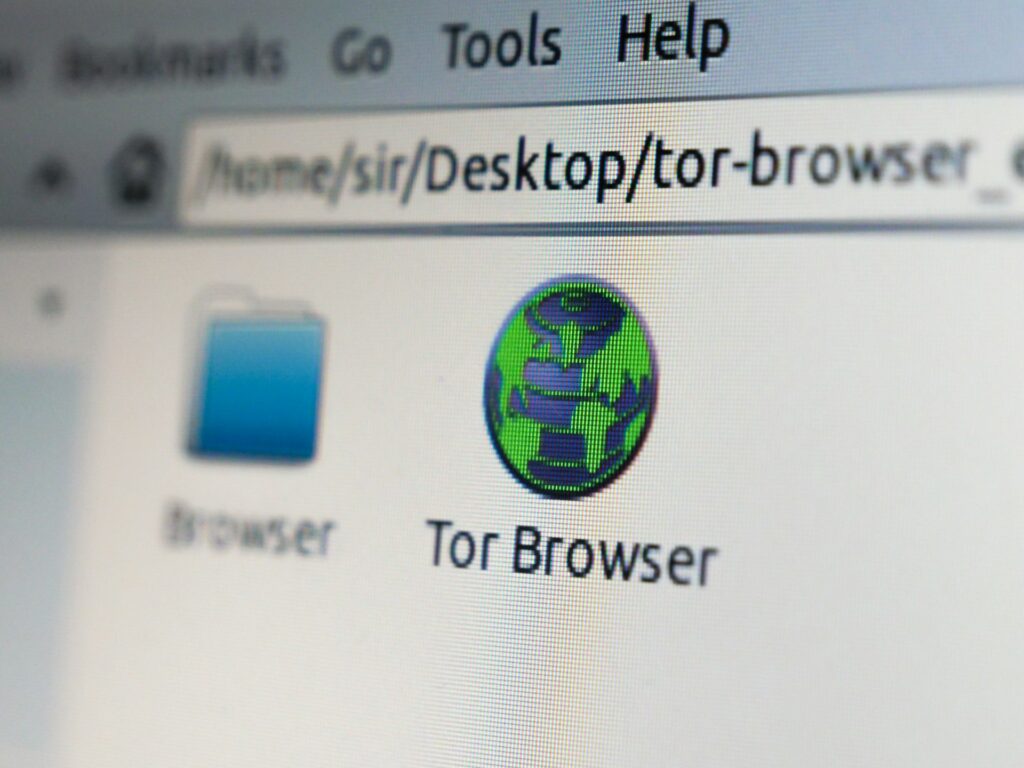 A browser address bar showing a clean URL