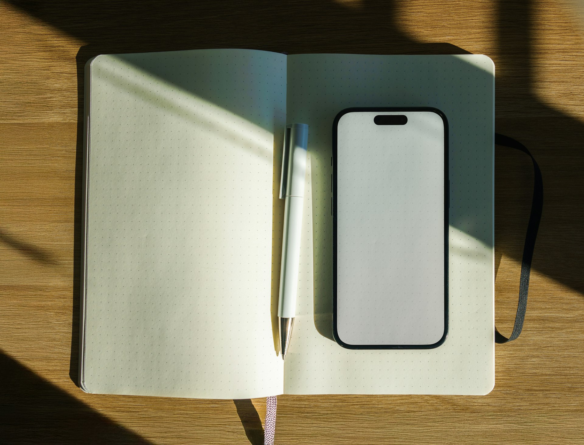 A desktop page shrunk on a phone