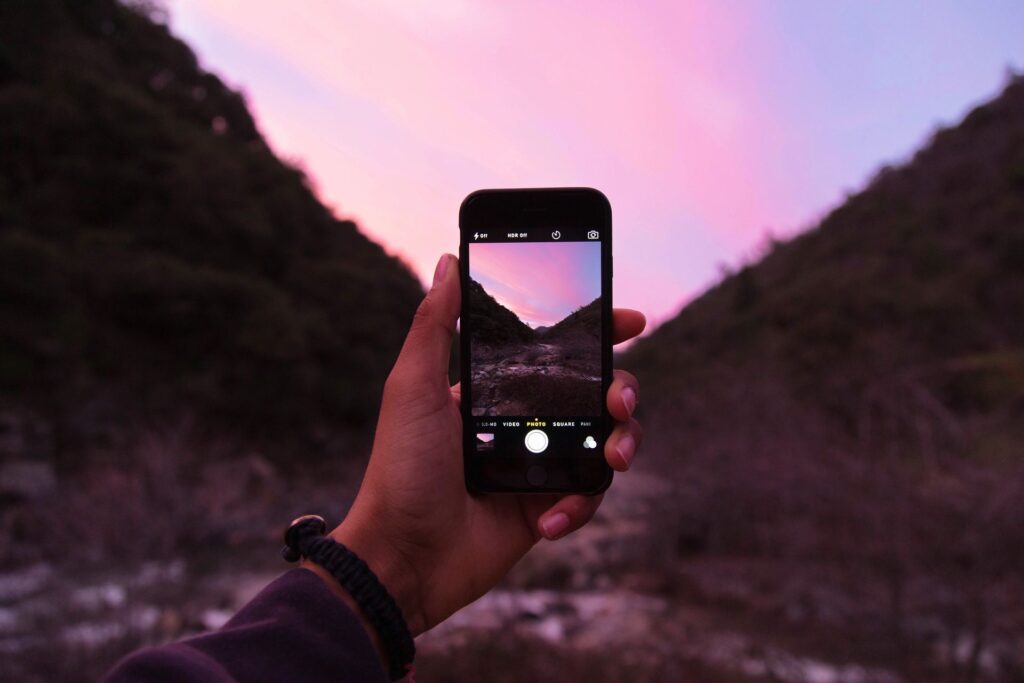 A vertical story on a smartphone