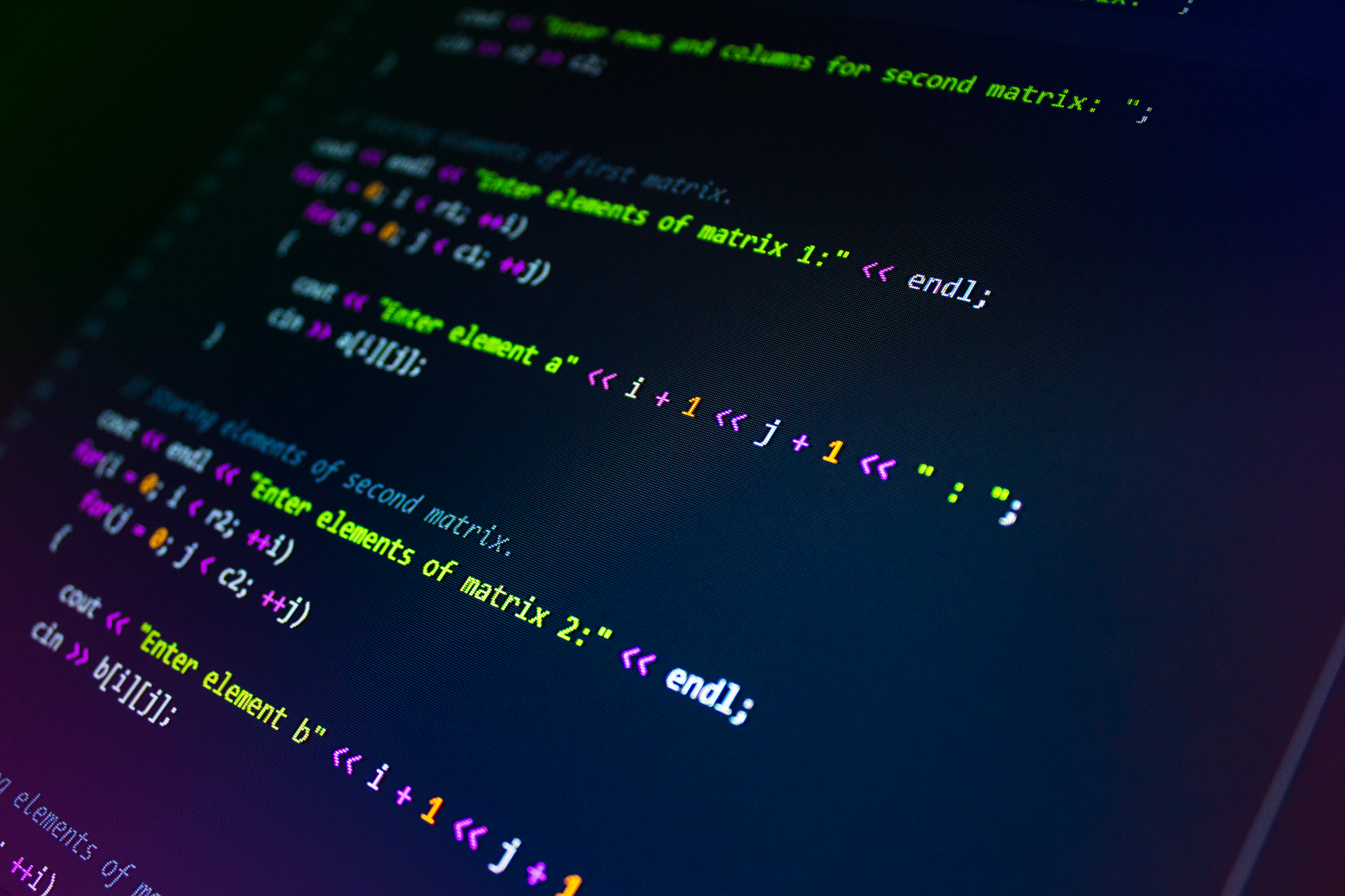 Picture element code with fallbacks