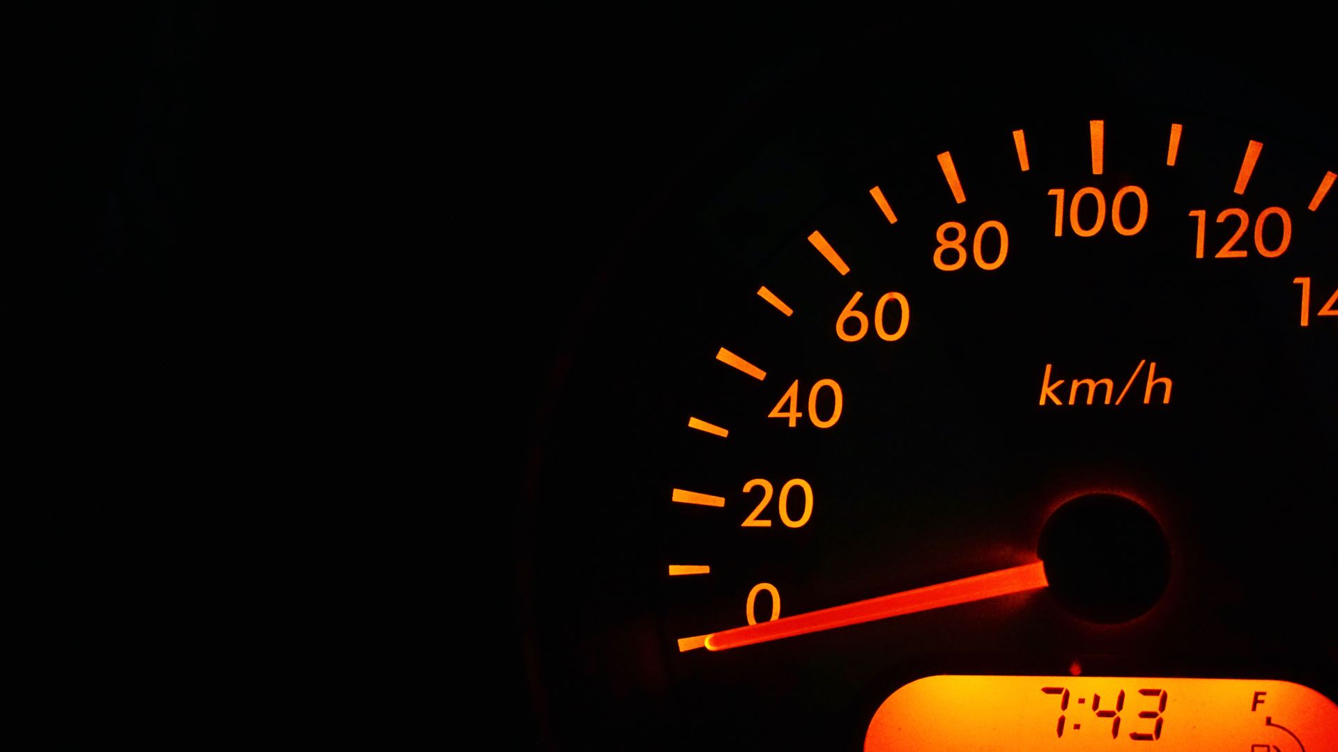 Speed test results