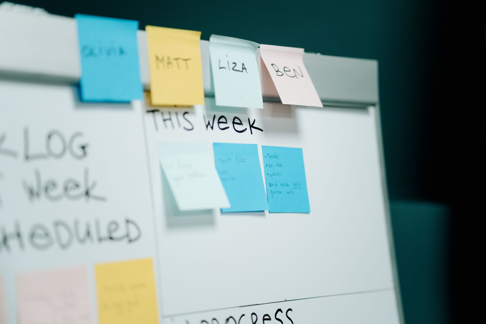 A project board