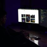 XML code on a developer monitor